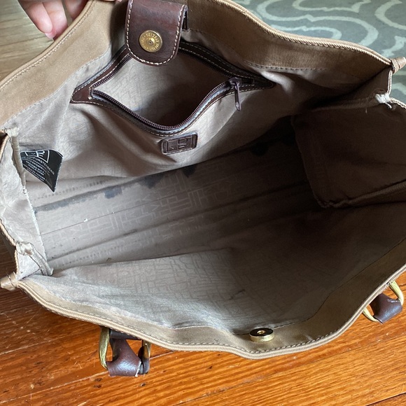 Diane Von Furstenberg Brown / Tan Tote - Picture 3 of 5